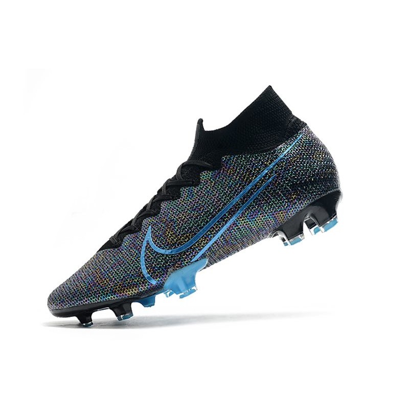 Nike Mercurial Superfly Elite DF FG Wavelength Černá Modrý